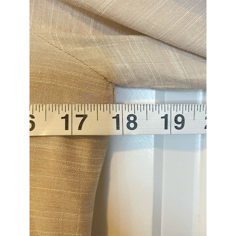 Y2k Beige Mini Tiered Layered Dress S Tie Waist Summer Spring Party - Picture 9 of 12